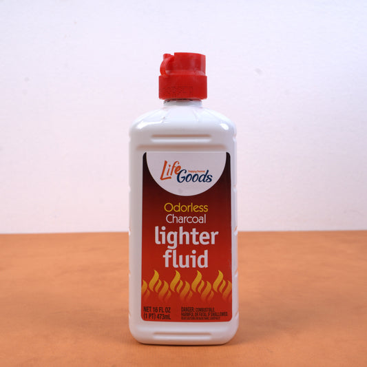 Life Goods Odorless Charcoal Lighter Fluid 16 fl oz (Liquido Para Carbon)
