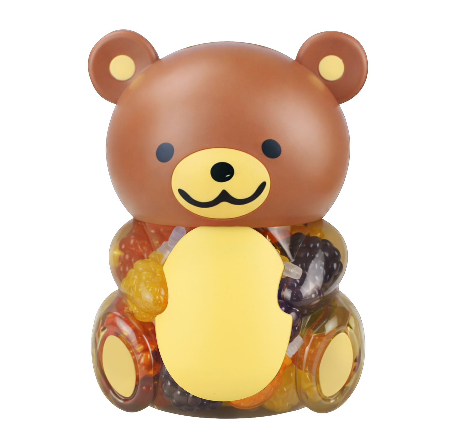 POCAS Juicy Chew Animal Jar Jellies 6/28 oz (BEAR)