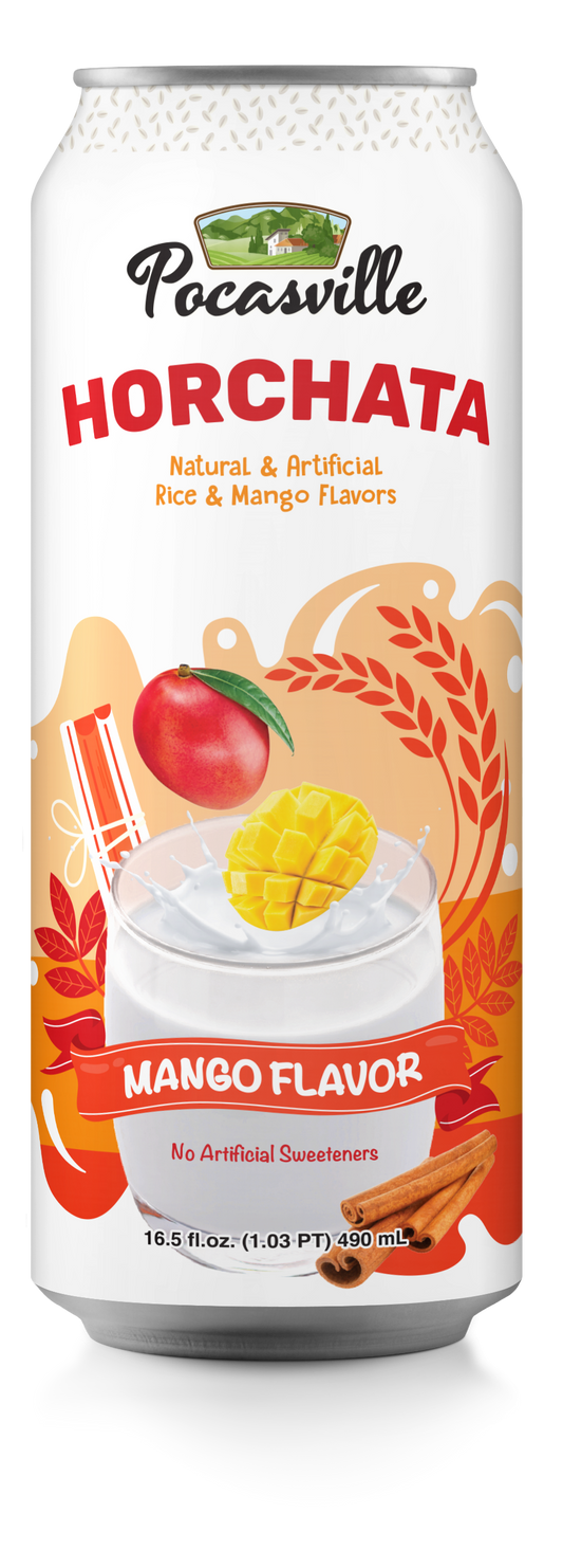 Pocasville Horchata Mango 490ml