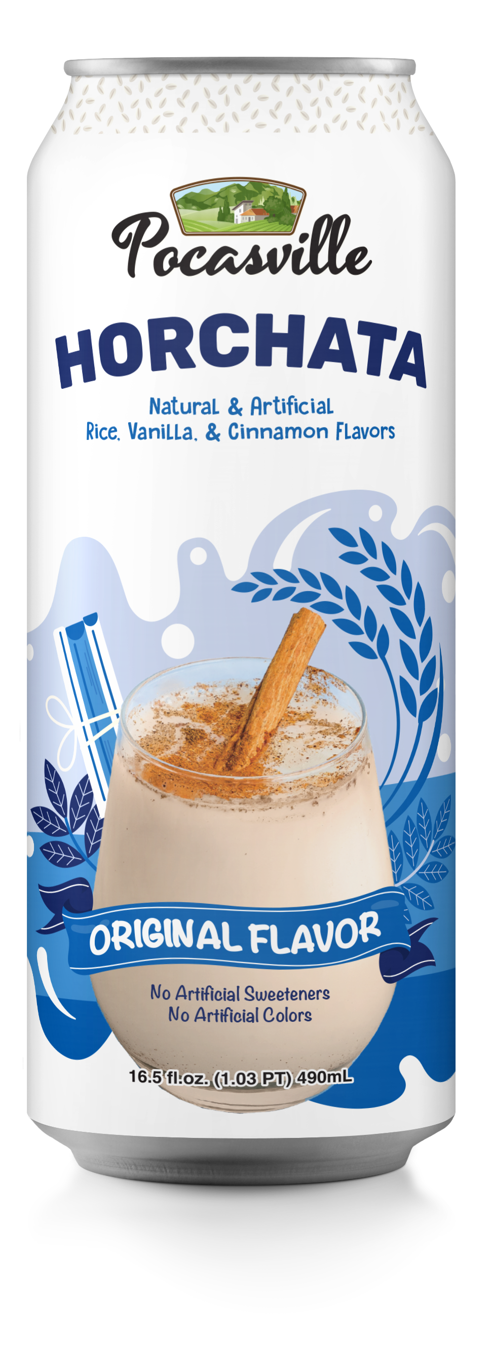 Pocasville Horchata Original Cinnamon 490ml