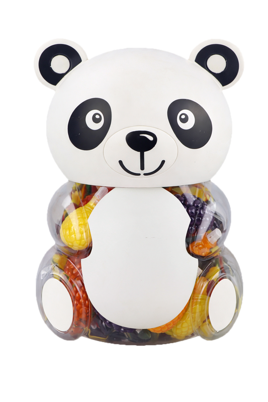 POCAS Juicy Chew Animal Jar Jellies 6/28 oz (PANDA)