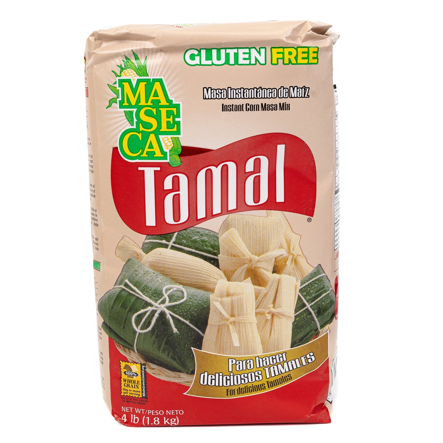 Maseca Tamal Masa Instantanea De Maiz Gluten Free 10/4 Lbs