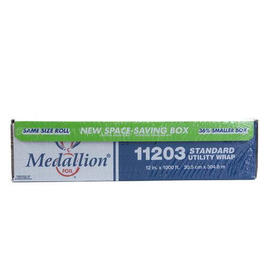 Medalion Aluminum Foil Utility Wrap 11203 12in x 1000 ft
