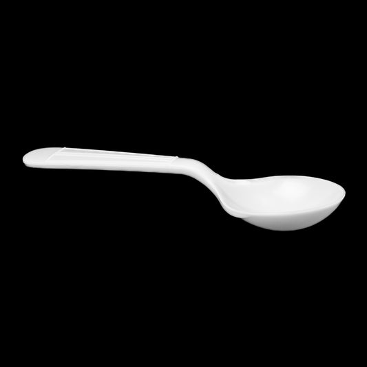 Mi Casa Es Su Casa White Plastic Soupspoons