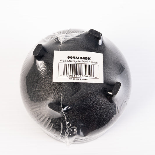 Molcaje Plastic Bowl Black 4oz