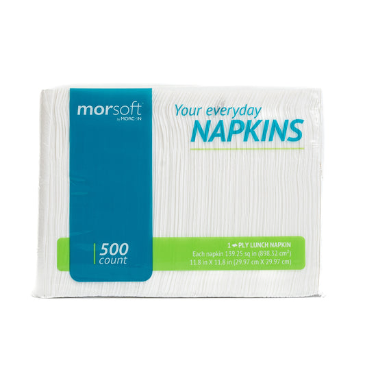 Morsoft Lunch Napkins 1 Ply 12X500