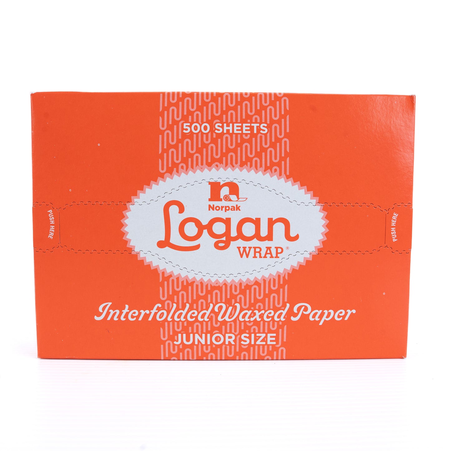 Norpak Logan Wrap Interfolded Waxed Paper 8X10 3/4   12/500 Sheets