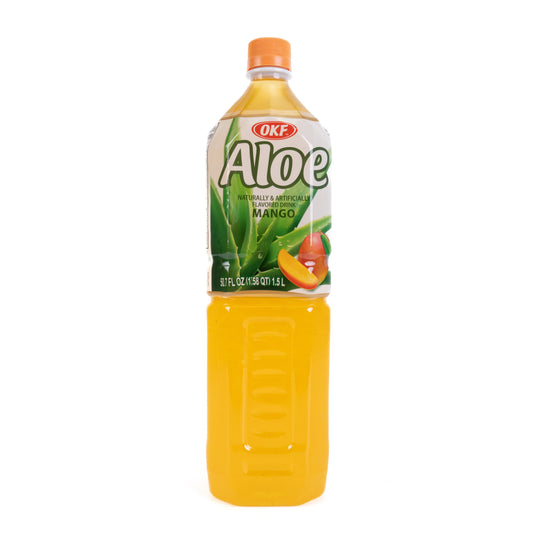 OKF Aloe Mango Naturally and Artificially Flavored Drinks 12/1.5 L