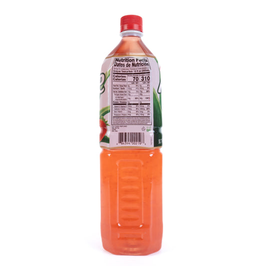 OKF Aloe Strawberry Naturally and Artificially Flavored Drinks 12/1.5 L