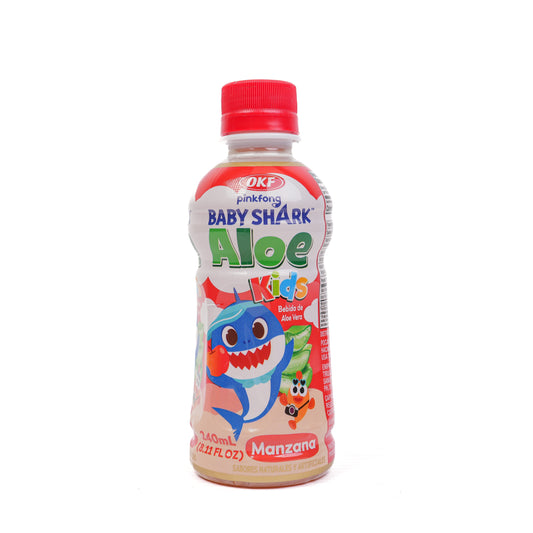 OKF BABY SHARK ALOE KIDS (APPLE) 24/240ML