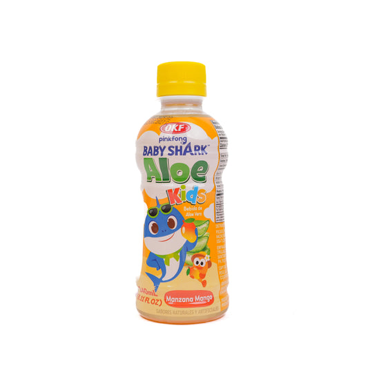 OKF BABY SHARK ALOE KIDS (APPLE/MANGO) 24/240 ML