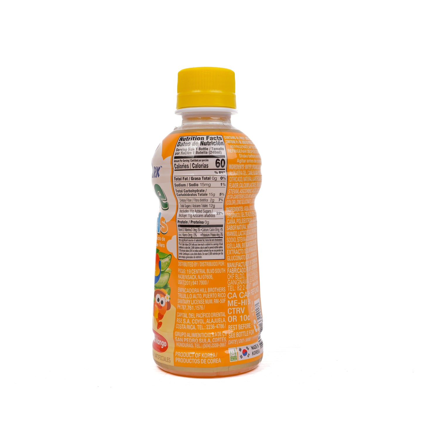 OKF BABY SHARK ALOE KIDS (APPLE/MANGO) 24/240 ML