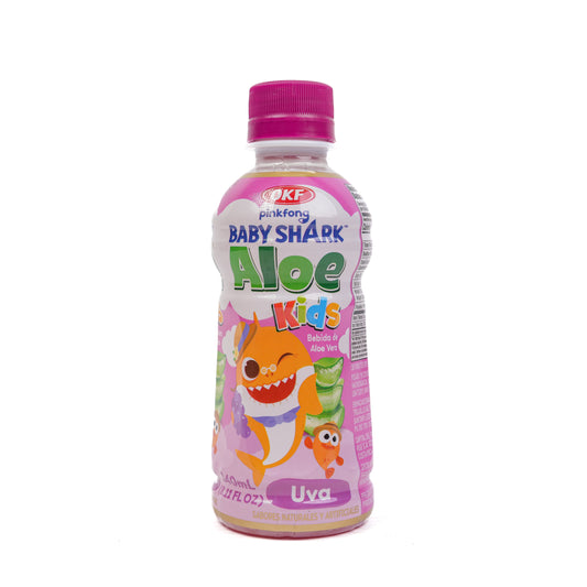 Okf BABY SHARK ALOE KIDS (GRAPE) 24/240ML