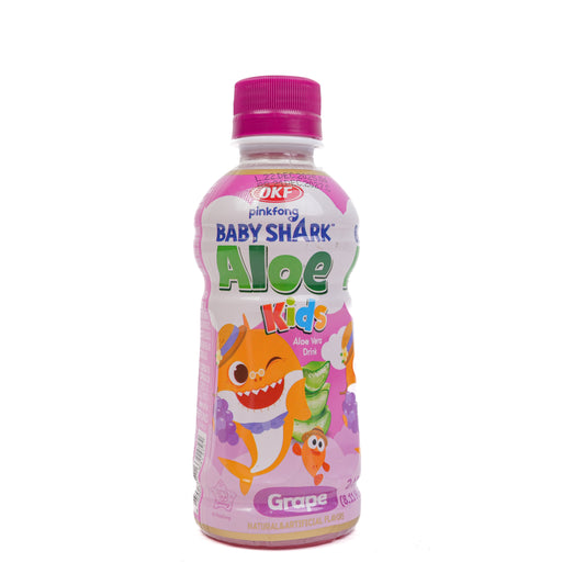 Okf BABY SHARK ALOE KIDS (GRAPE) 24/240ML