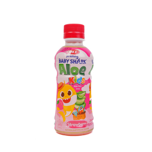 OKF BABY SHARK ALOE KIDS (STRAWBERRY) 24/240 ML