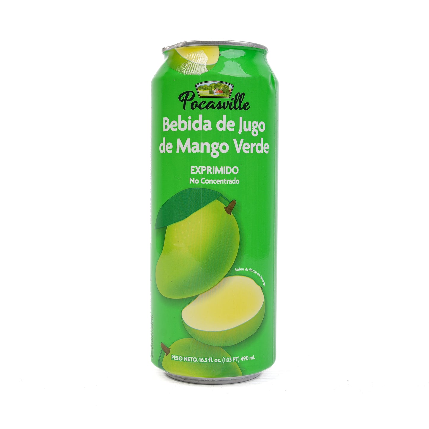 POCAS Green Mango Juice Drink Squeezed 12/16.5 fl oz