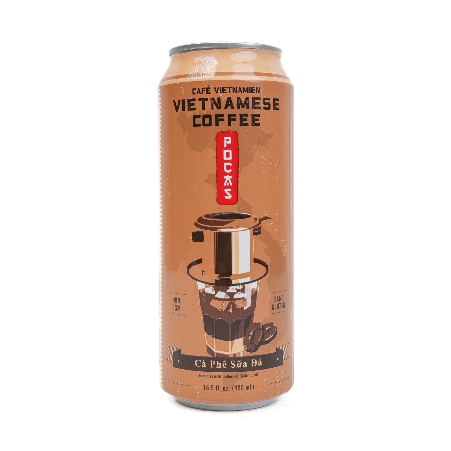 POCAS Vietnamese Coffee Drink 12/16.5 fl oz