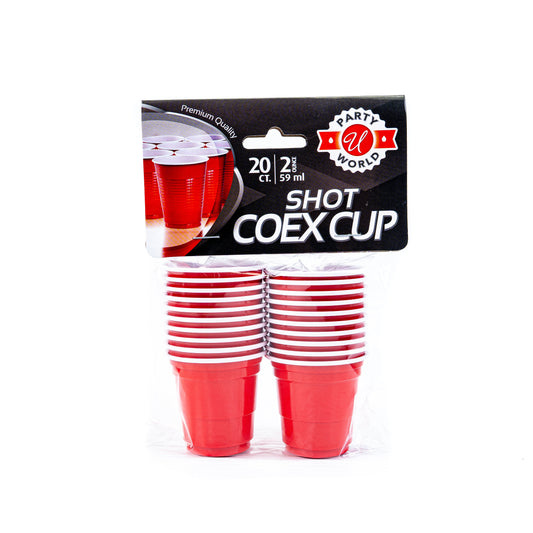 Party World Plastic Shot Coex Cup 48/2oz