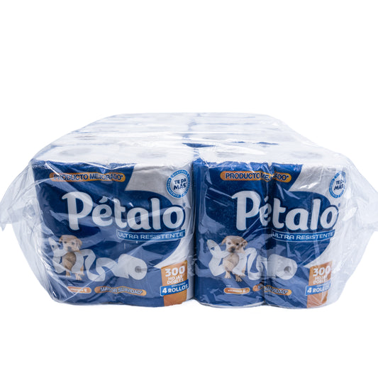 Petalo Bath Tissue 2 Ply Ultra Resistente 10/4rls