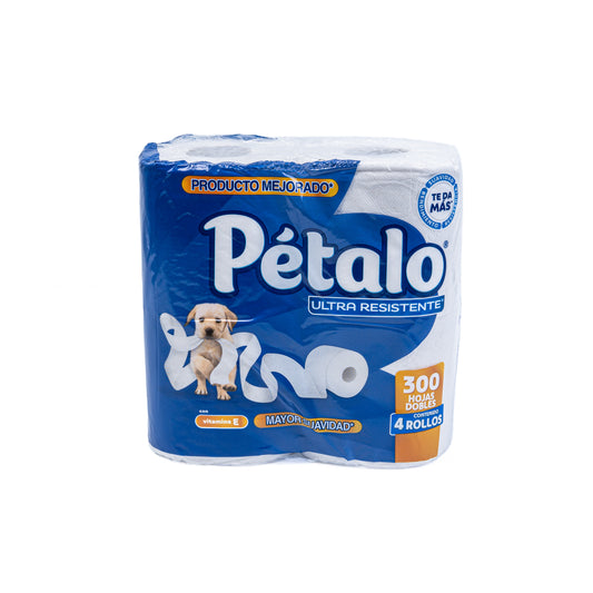 Petalo Bath Tissue 2 Ply Ultra Resistente 10/4rls
