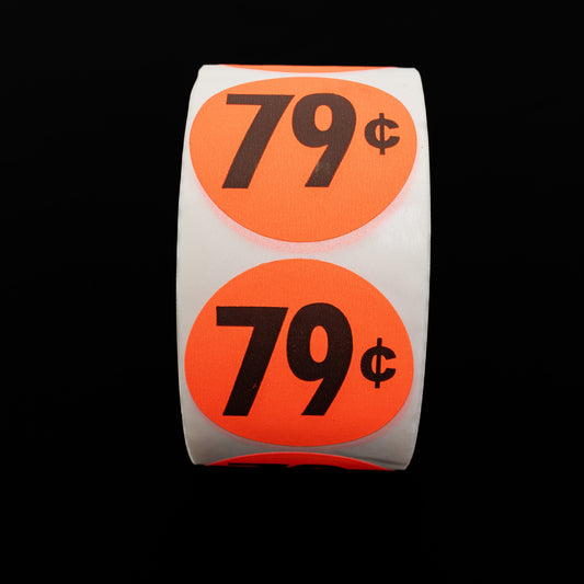 Price Labels $ 0.79