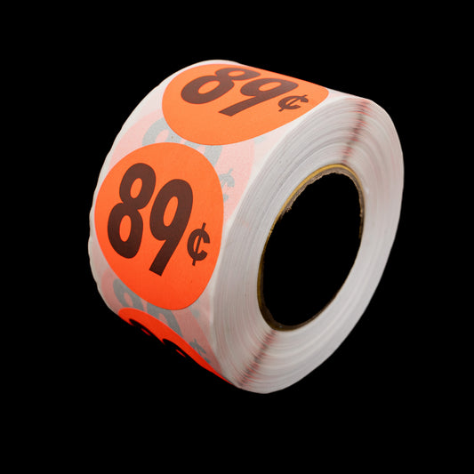 Price Labels $ 0.89