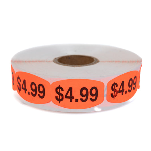 Price Labels $4.99