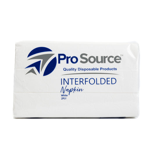 Pro Source Interfolded Napkin White 2 Ply. (Servilleta Serve One)