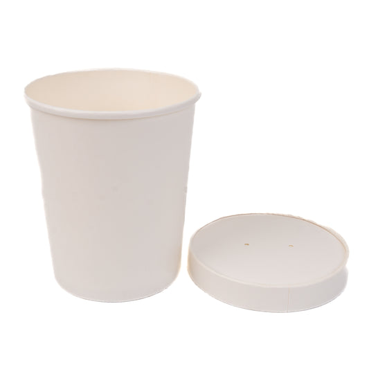Food Container With Lid Combo Pack 32oz White 250/250