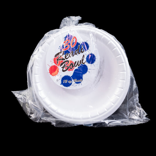 Readi White Foam Bowl 36X30