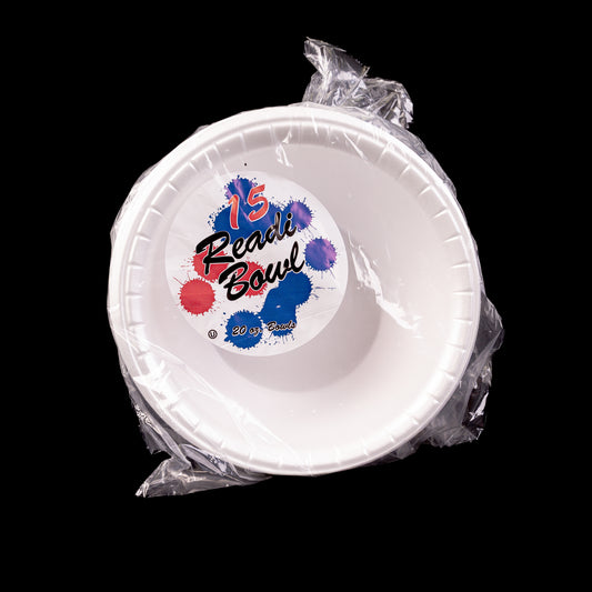 Readi White Foam 20oz 24x15 Bowls