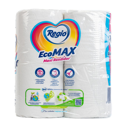 Regio EcoMax MaxRendidor 10/4 Rollos XL(Papel De Bańo)
