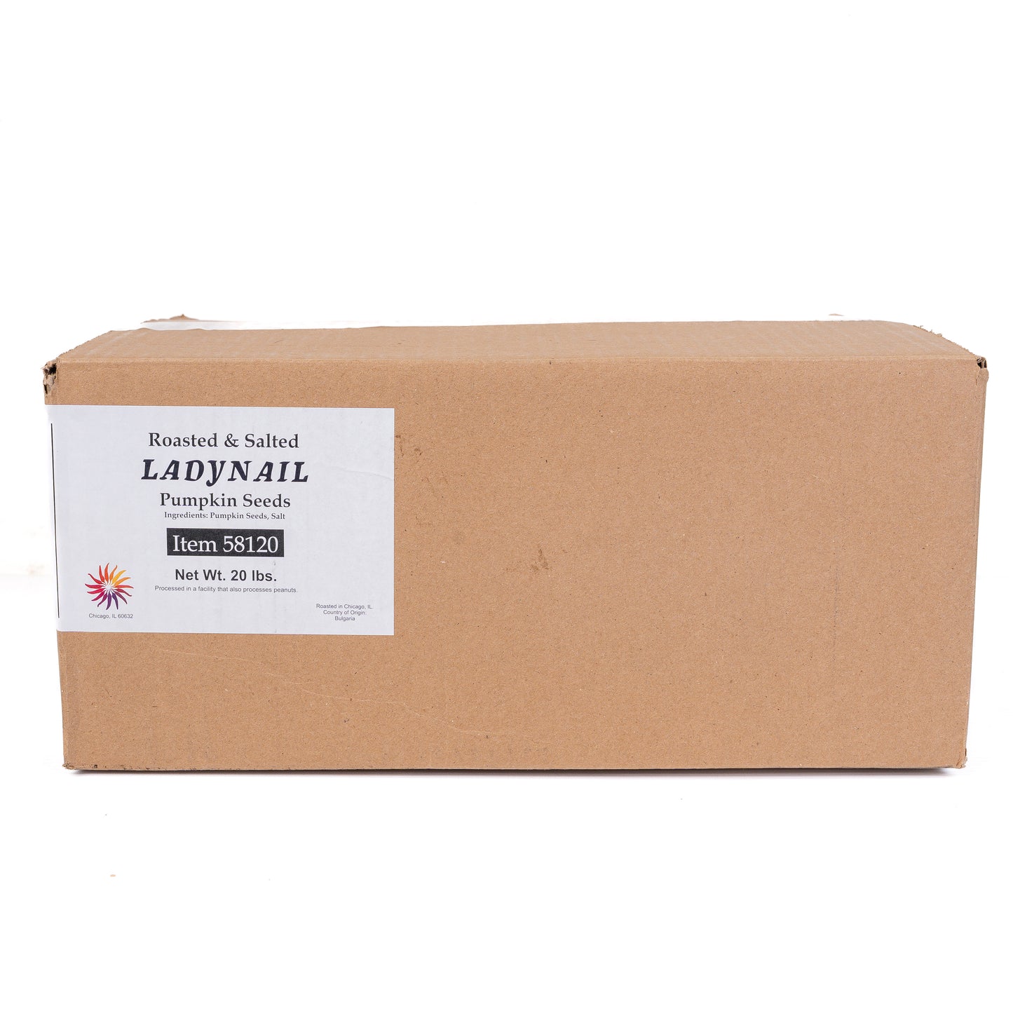 Roasted & Salted LadyNail Pumpkin Seeds 20Lbs