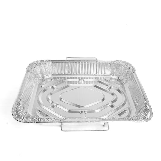 Roaster King Rectangular Aluminum Foil Pan With Handles (Rectangular Con Orejas)