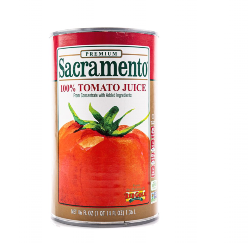 Sacramento Premium Tomate Juice Jugo 12/46OZ