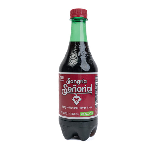 Senorial Sangria Natural Flavor Soda 24/17.7 fl oz
