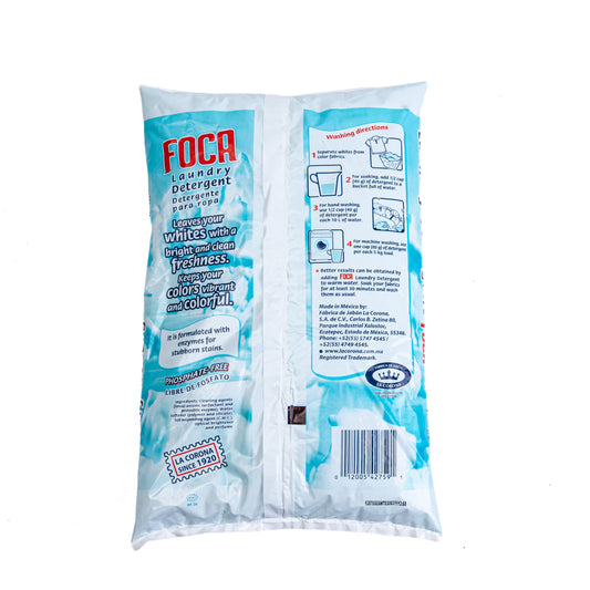Foca Laundry Detergent / Detergente Ropa 36/500g