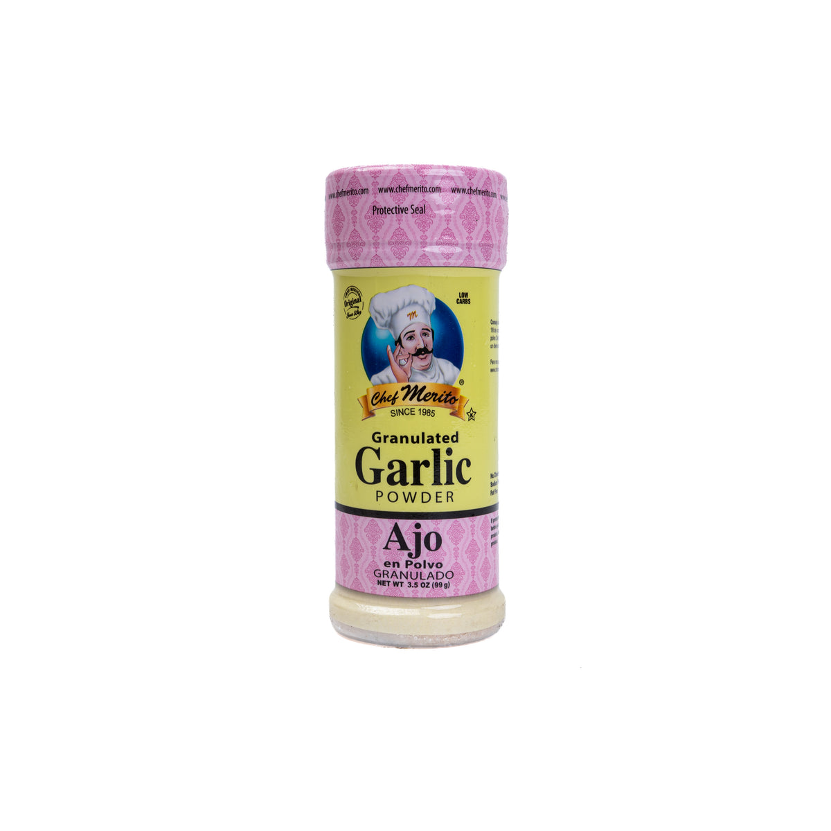 Chef Merito Granulated Garlic Powder 12/3.5oz