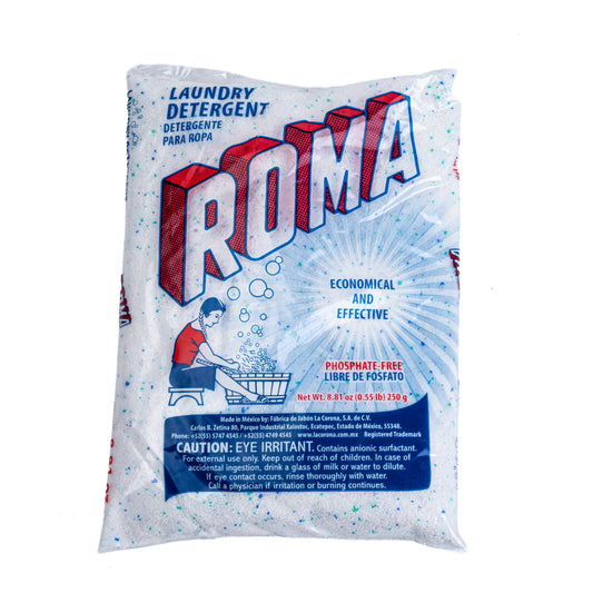 Roma Laundry Detergent / Detergente Ropa 72/250gr