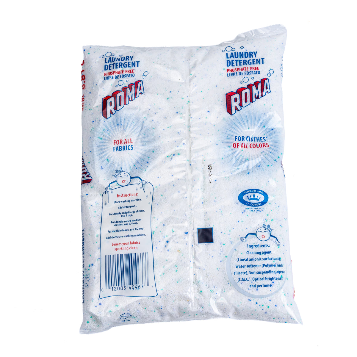 Roma Laundry Detergent / Detergente Ropa 72/250gr