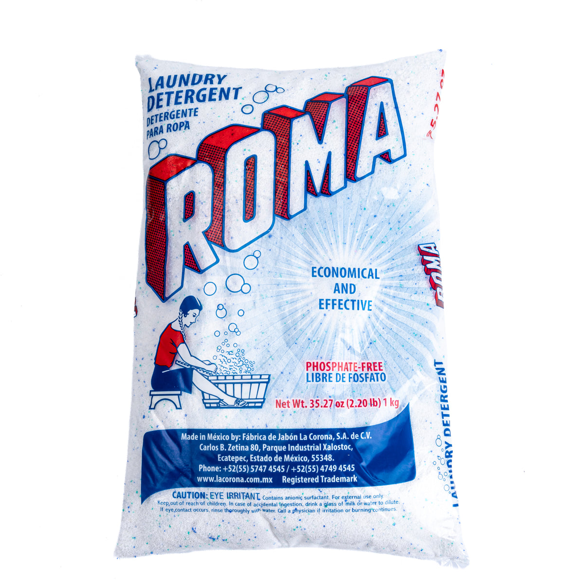 Roma Laundry Detergent / Detergente Ropa 18/1 kg
