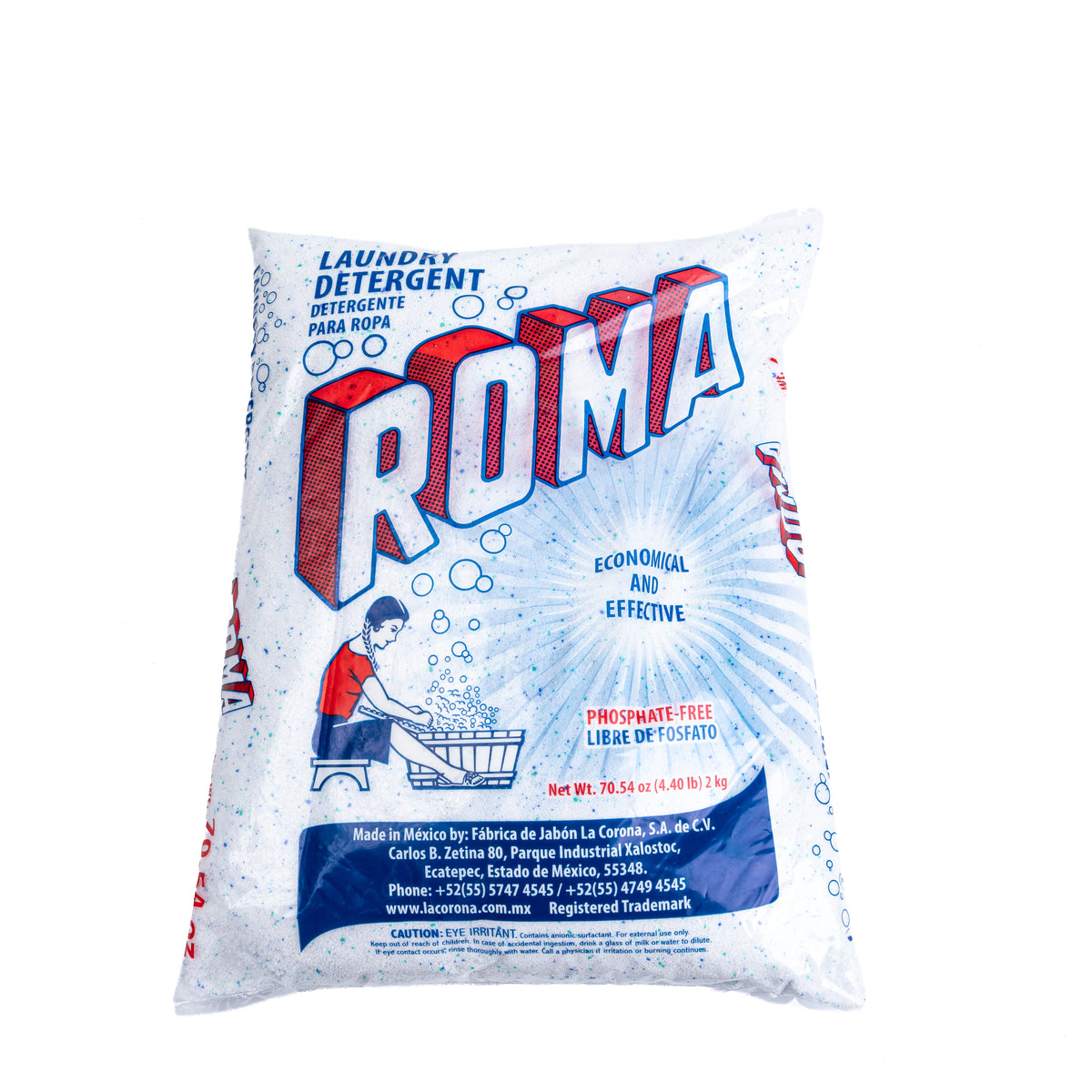 Roma Laundry Detergent / Detergente Ropa 10/2kg