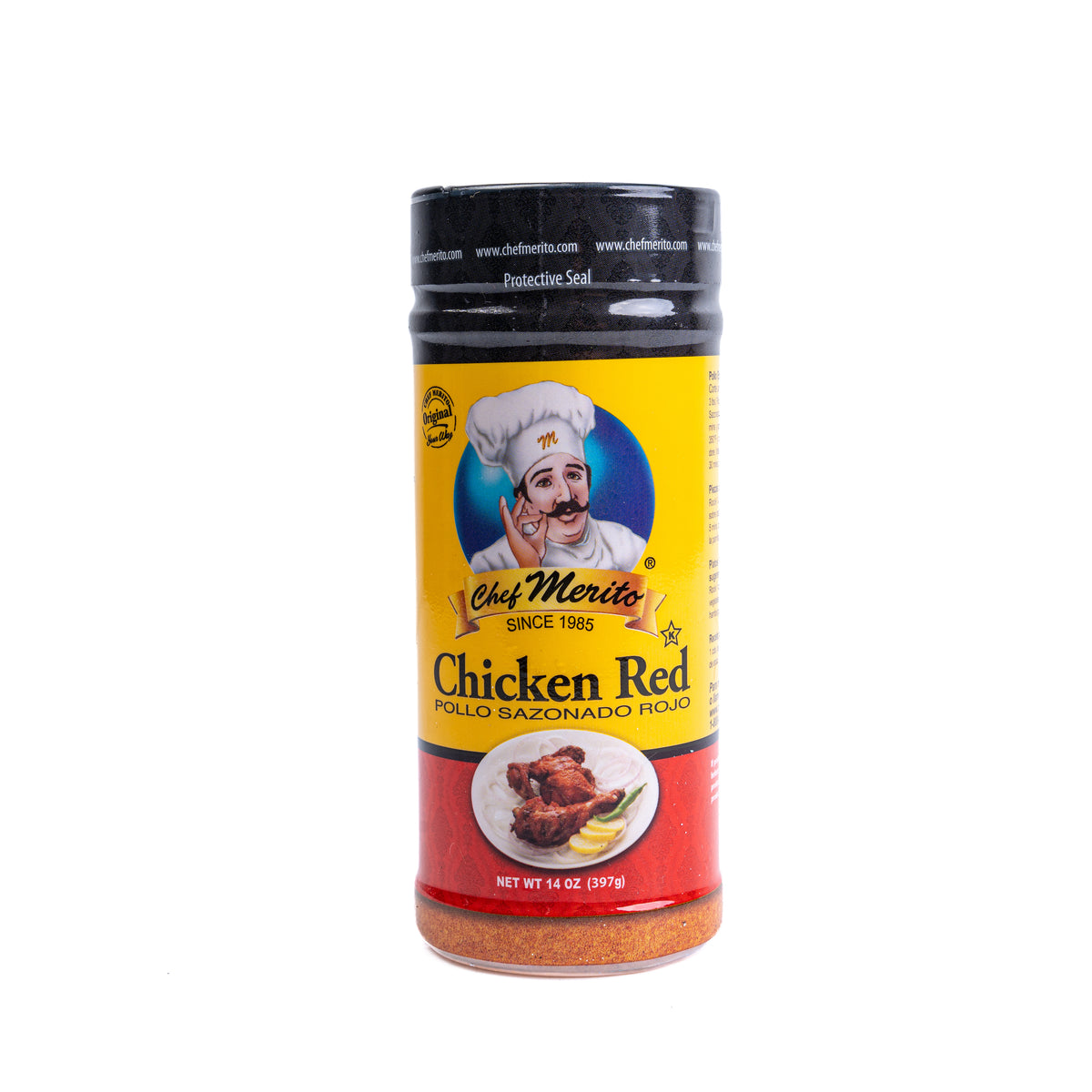 Chef Merito Chicken Red Pollo Rojo Sazonado 12/14OZ