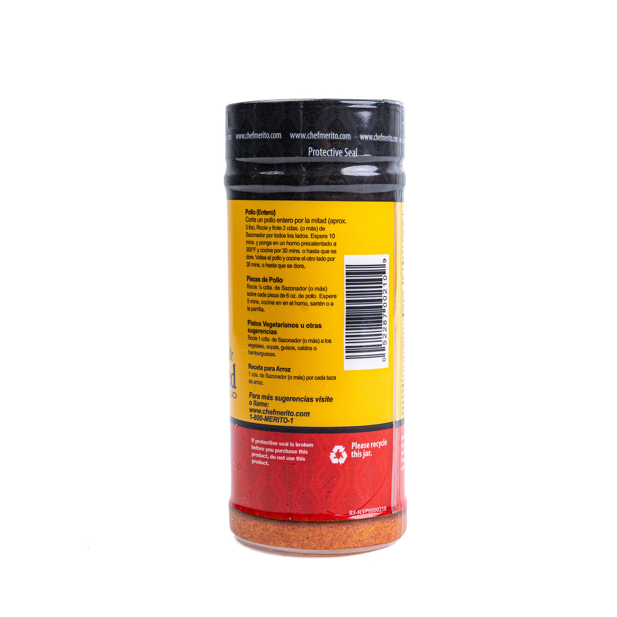 Chef Merito Chicken Red Pollo Rojo Sazonado 12/14OZ