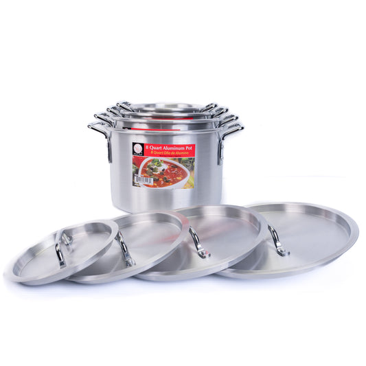 Smart Cook Stockpot Set Sizes 2 | 3.5 | 5.5 | 8 QT (Ollitas SC1-3)