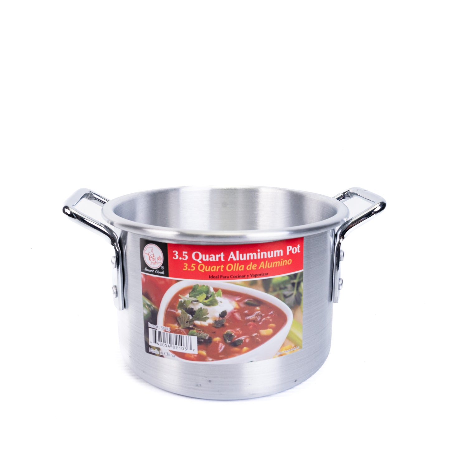 Smart Cook Stockpot Set Sizes 2 | 3.5 | 5.5 | 8 QT (Ollitas SC1-3)