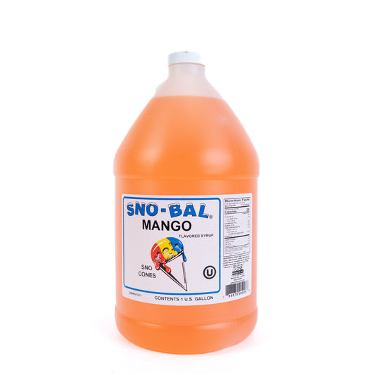 Sno - Bal Mango Flavored Syrup 1 Gal
