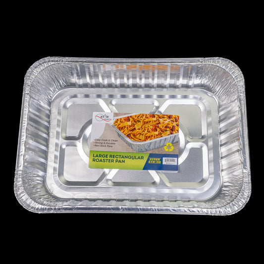 StartCraft Large Rectangular Roaster Pan 100ct