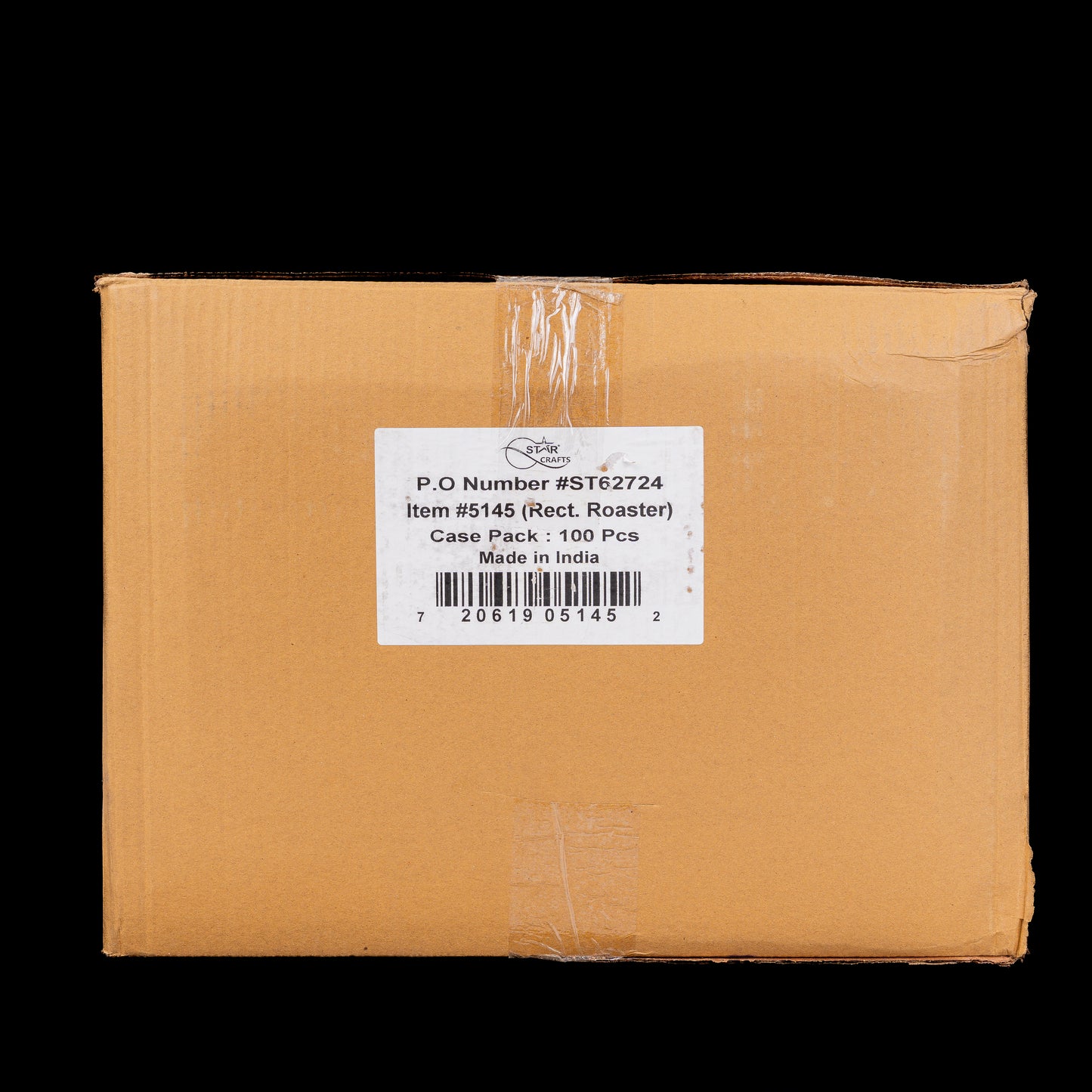 StartCraft Large Rectangular Roaster Pan 100ct