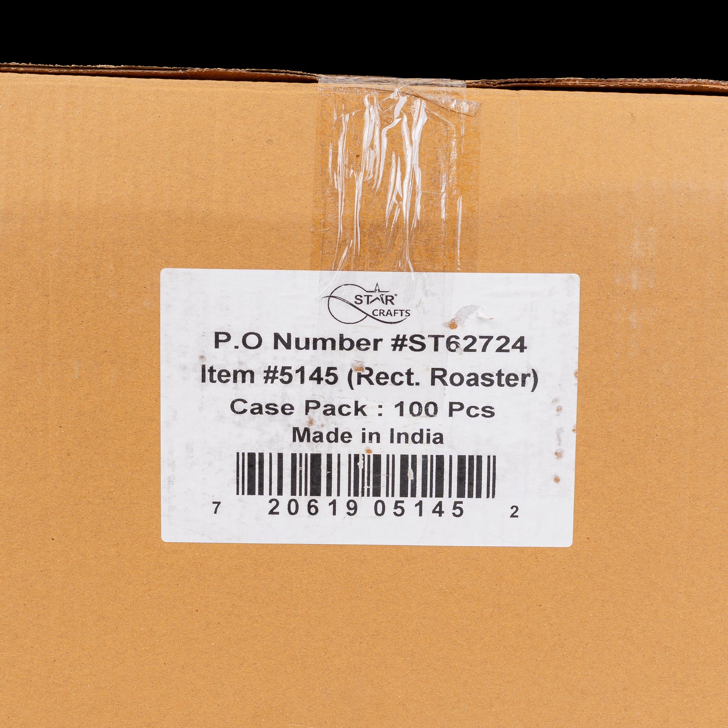 StartCraft Large Rectangular Roaster Pan 100ct